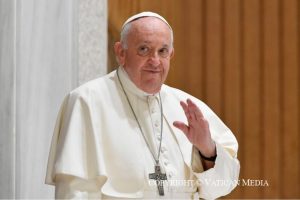 Le pape lors de l’audience du 23 août 2023 © Vatican Media