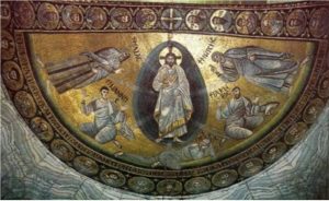 Transfiguration, mosaïque, Monastère Sainte-Catherine, Sinaï ©æ cetad.catholique.fr
