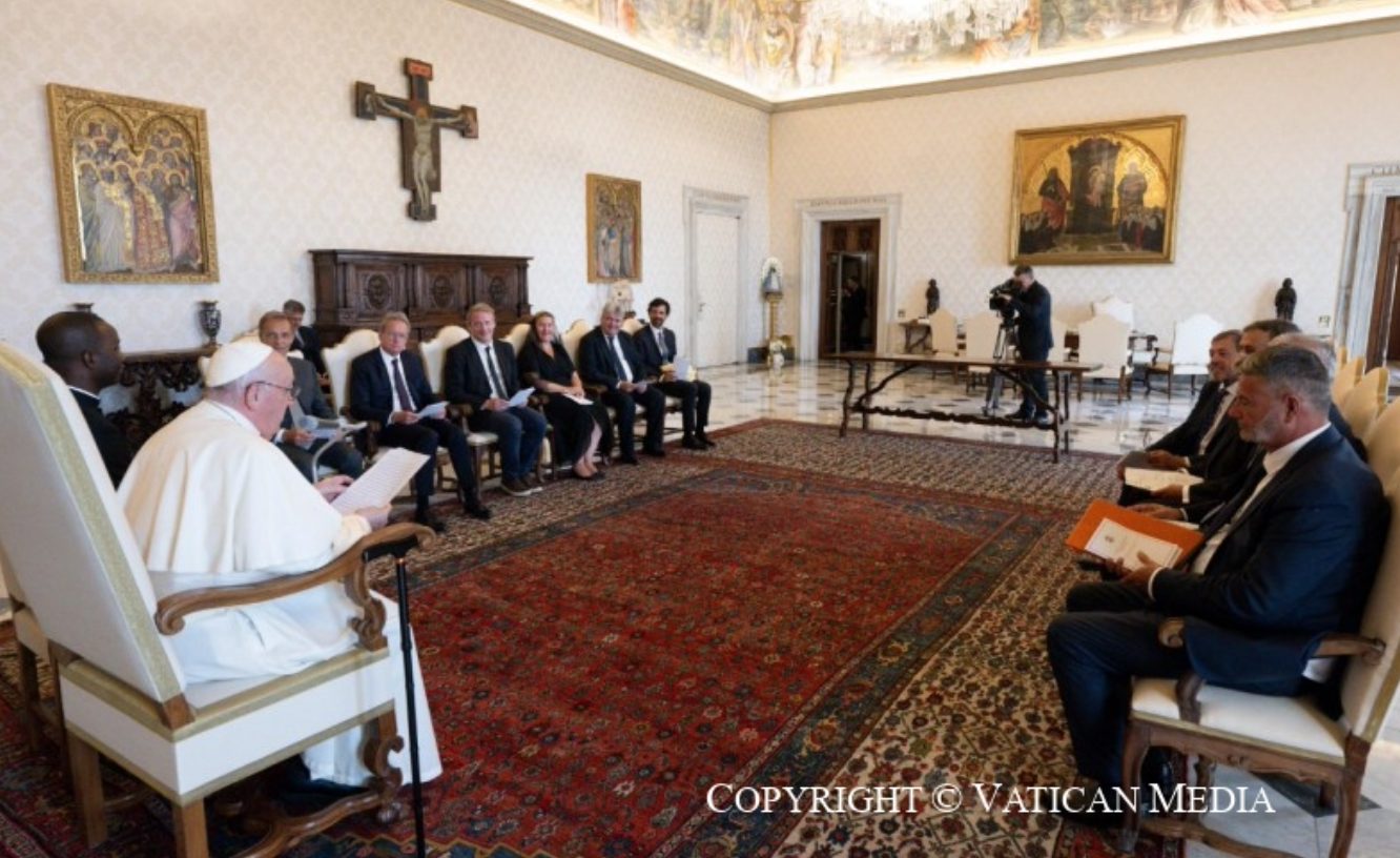 Délégation d’avocats de pays membres du Conseil de l’Europe © Vatican Media