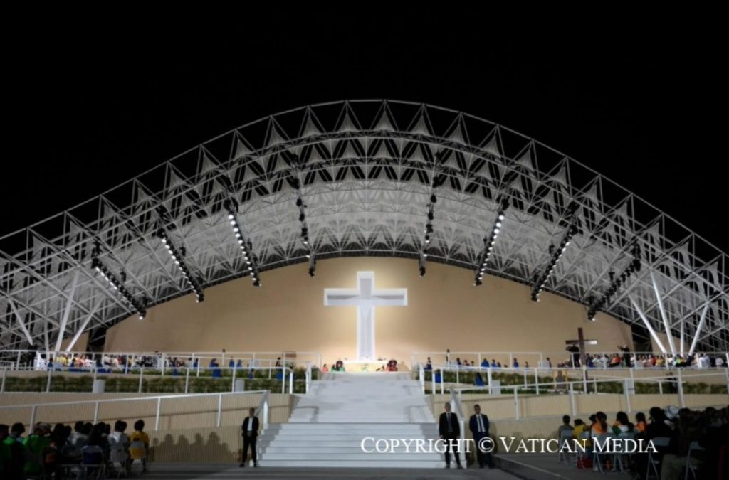 La grande veillée avec le pape François © Vatican Media