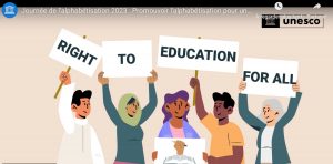 Journée internationale de l’alphabétisation - Vidéo UNESCO, capture Zenit