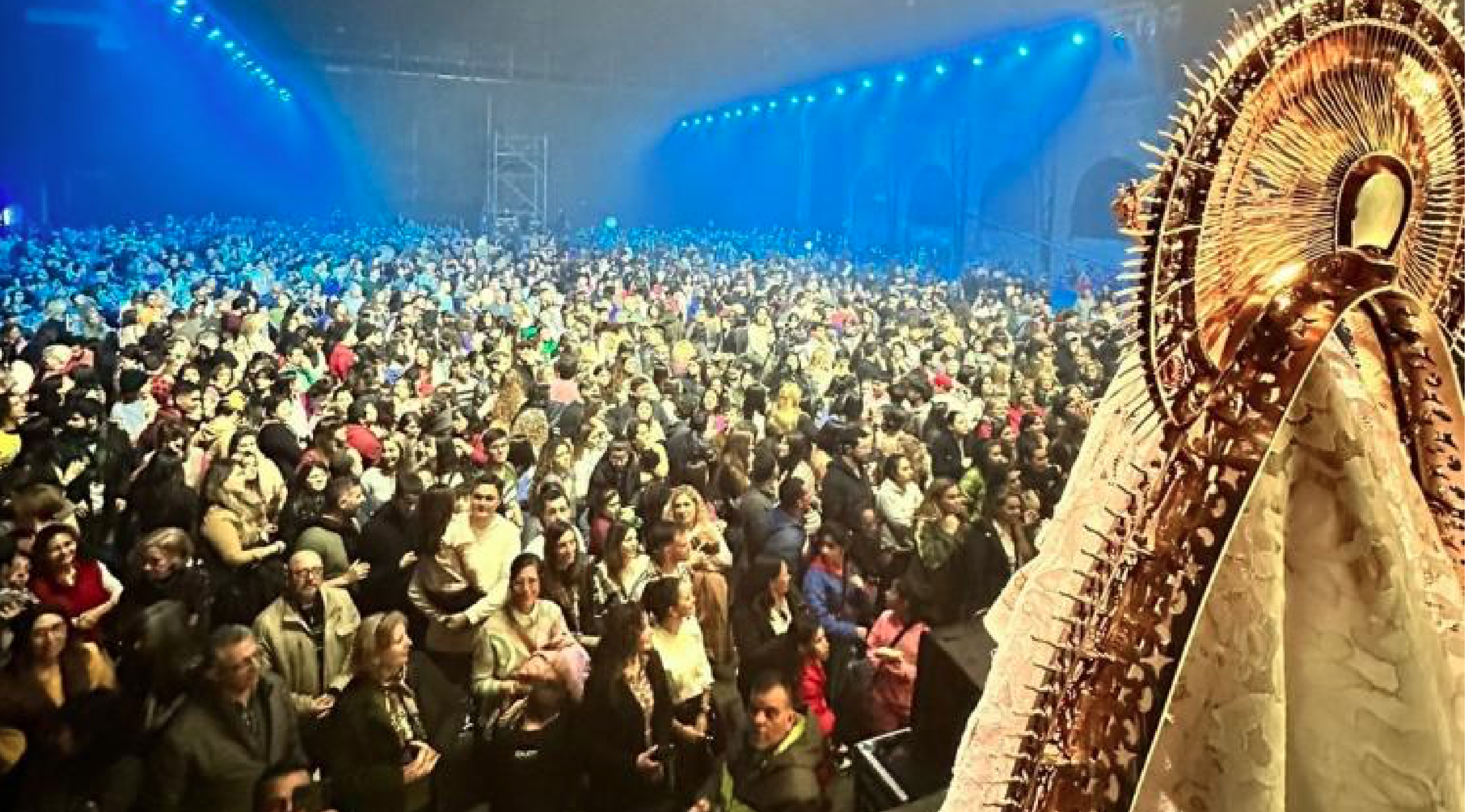 Quatre mille jeunes célèbrent l'anniversaire de la Vierge Marie en Argentine