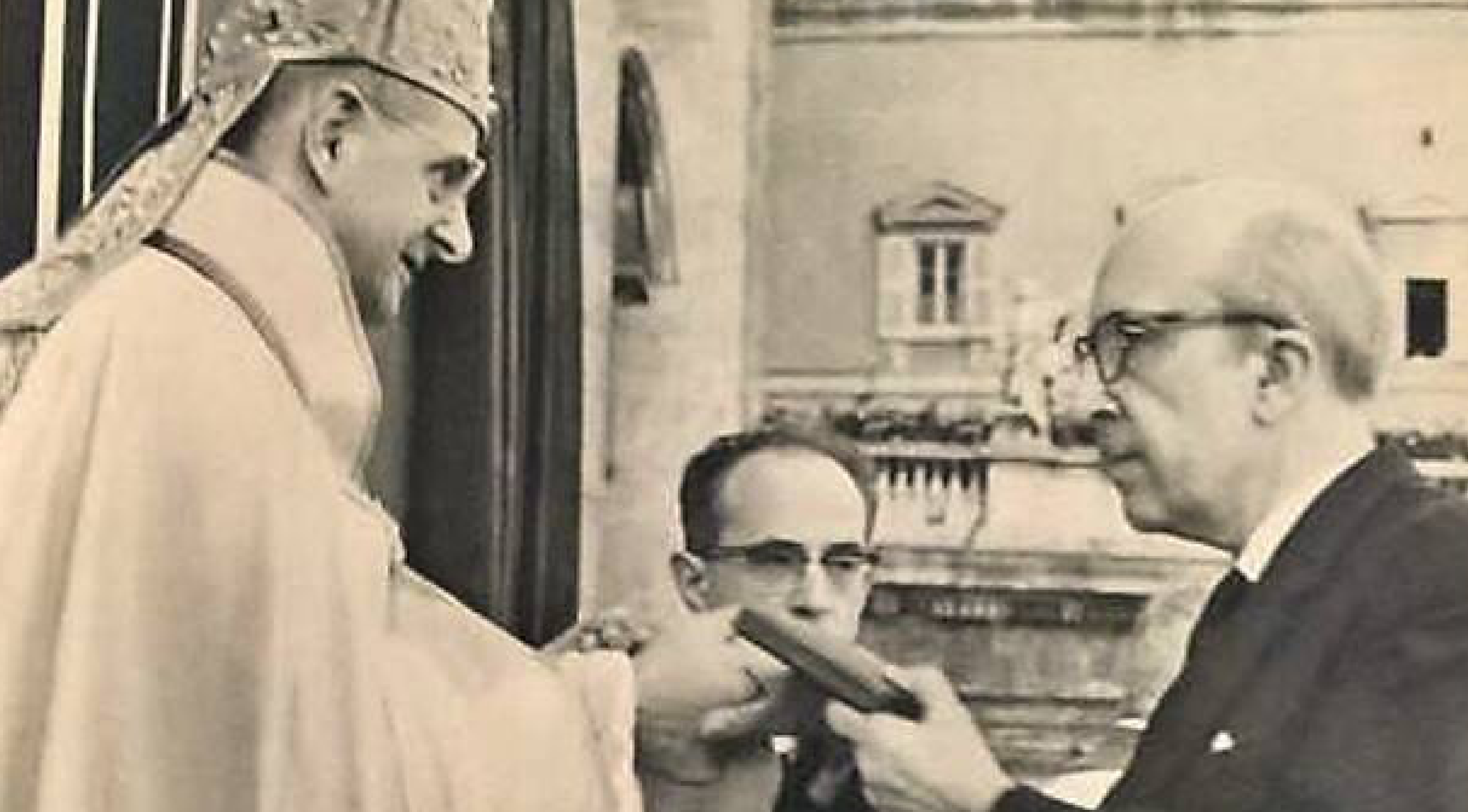 Saint Paul VI y Jean Guitton © Porta Luz