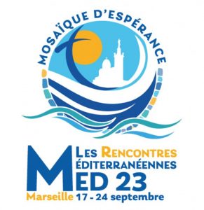 Logo officiel des Rencontres Méditerranéennes à Marseille