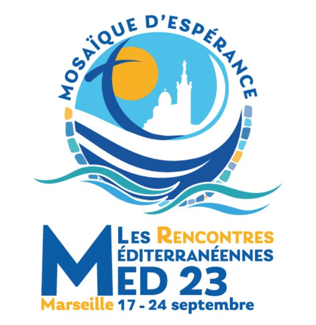 Logo officiel des Rencontres Méditerranéennes à Marseille