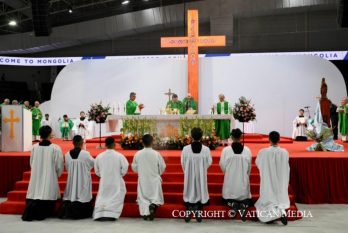 Messe à la Steppe Arena © Vatican Media