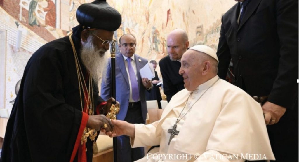 Rencontre avec Sa Sainteté Baselios Marthoma Mathews III © Vatican Media