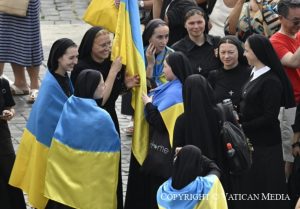 Sœurs Missionnaires du Très Saint Rédempteur de l'Église gréco-catholique ukrainienne © Vatican Media