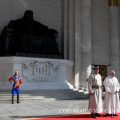 Visite de courtoisie au Président de Mongolie au Palais d'État © Vatican Media
