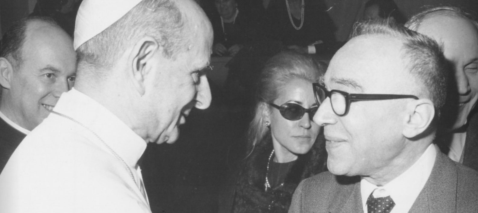 Giorgio La Pira avec la pape Paul VI au début des années 1970_archiviolapira.it