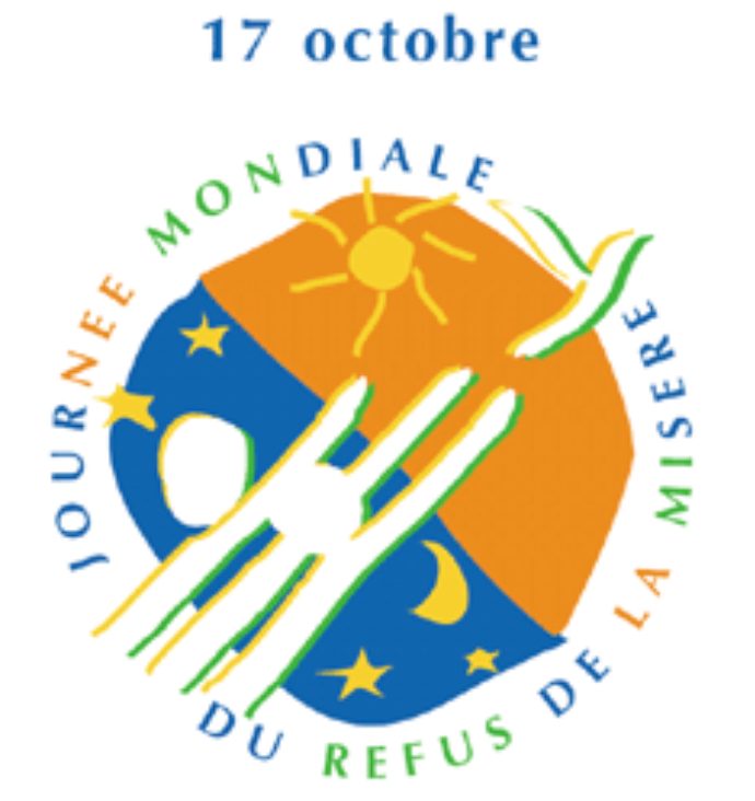 Logo de la Journée mondiale du refus de la misère à Paris