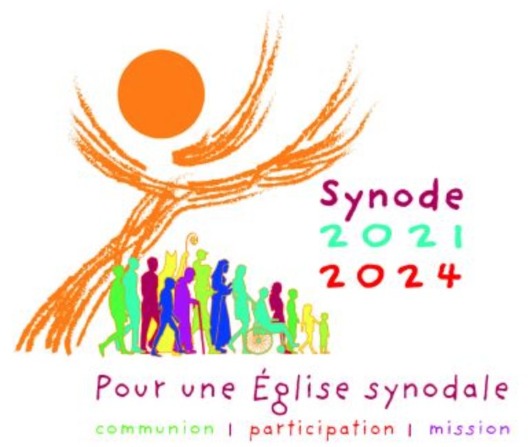 Logo officiel pour le Synode 2021 - 2024