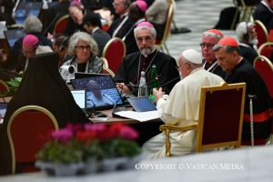 Ouverture de la XVIe Assemblée générale ordinaire du Synode des Évêques, 4 octobre 2023 © Vatican Media