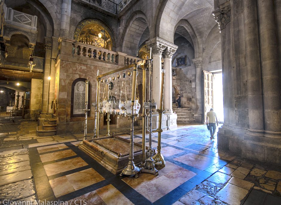 Basilique du Saint-Sépulcre © Custodie de Terre Sainte