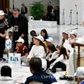 « Les enfants rencontrent le Pape. Apprenons des enfants », 6 novembre 2023 © Vatican Media