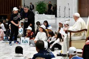 « Les enfants rencontrent le Pape. Apprenons des enfants », 6 novembre 2023 © Vatican Media