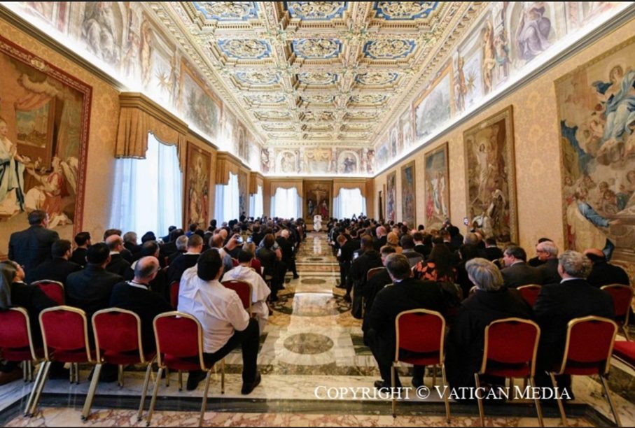 Rencontre des aumôniers et responsables de la Pastorale universitaire © Vatican Media