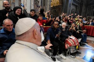 Homélie du pape François à l'occasion de la journée mondiale des pauvres, 19 novembre 2023 © Vatican Media