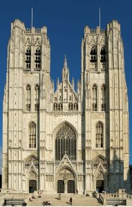 Cathédrale Saint-Michel-Ste Gudule, Bruxelles (Belgique) @wikimedia Commons/Luc Viatour