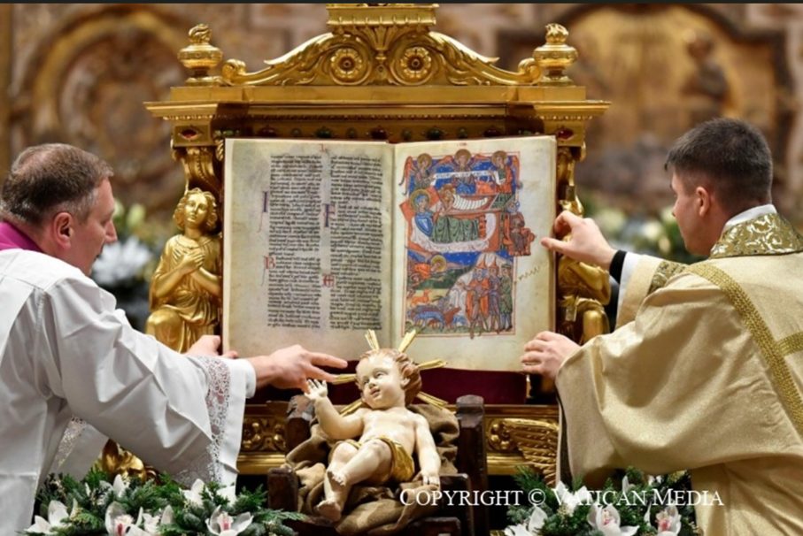 Messe de Noël évangile © Vatican Media