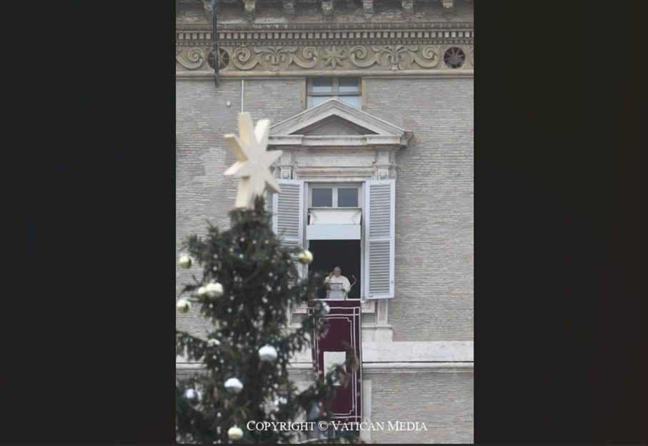Angélus du 24 décembre © Vatican Media