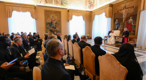 Discours du pape François à la délégation de la Fédération internationale des universités catholiques, 19 janvier 2024 © Vatican Media