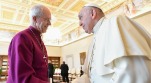 Le pape François et Justin Welby, archevêque de Canterbury et primat de l'Église anglicane ©  Vatican Media