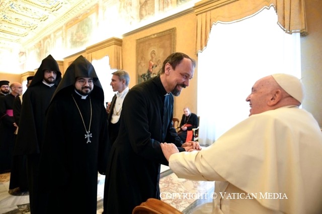 Le pape rencontre les Églises orthodoxes et les Églises orthodoxes orientales le vendredi 12 janvier 2024 © Vatican Media