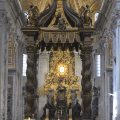 Le baldaquin de la basilique Saint-Pierre © Zenit