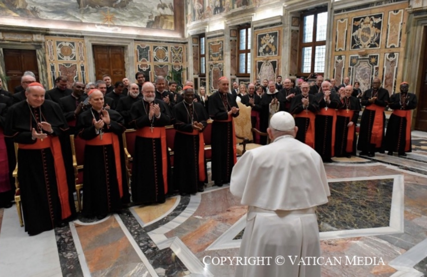 Les participants à la sessions plénière du Dicastère pour la doctrine de la foi © Vatican Media