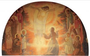 Fresque de la Visitation © Sanctuaire du Sacré-Cœur