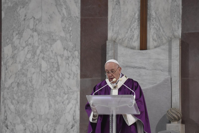 Mercredi des Cendres © Vatican Media
