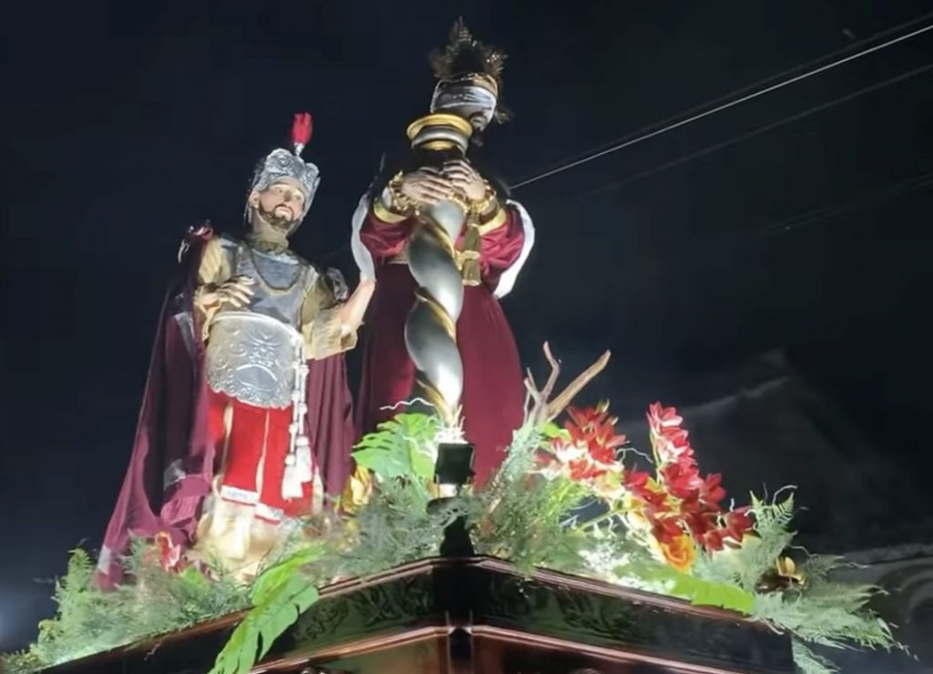 Procession du Vendredi Saint organisée par la Fraternité de Jésus Nazaréen de Sonsonate   © Page FB de la Fraternité de Jésus Nazaréen de Sonsonate