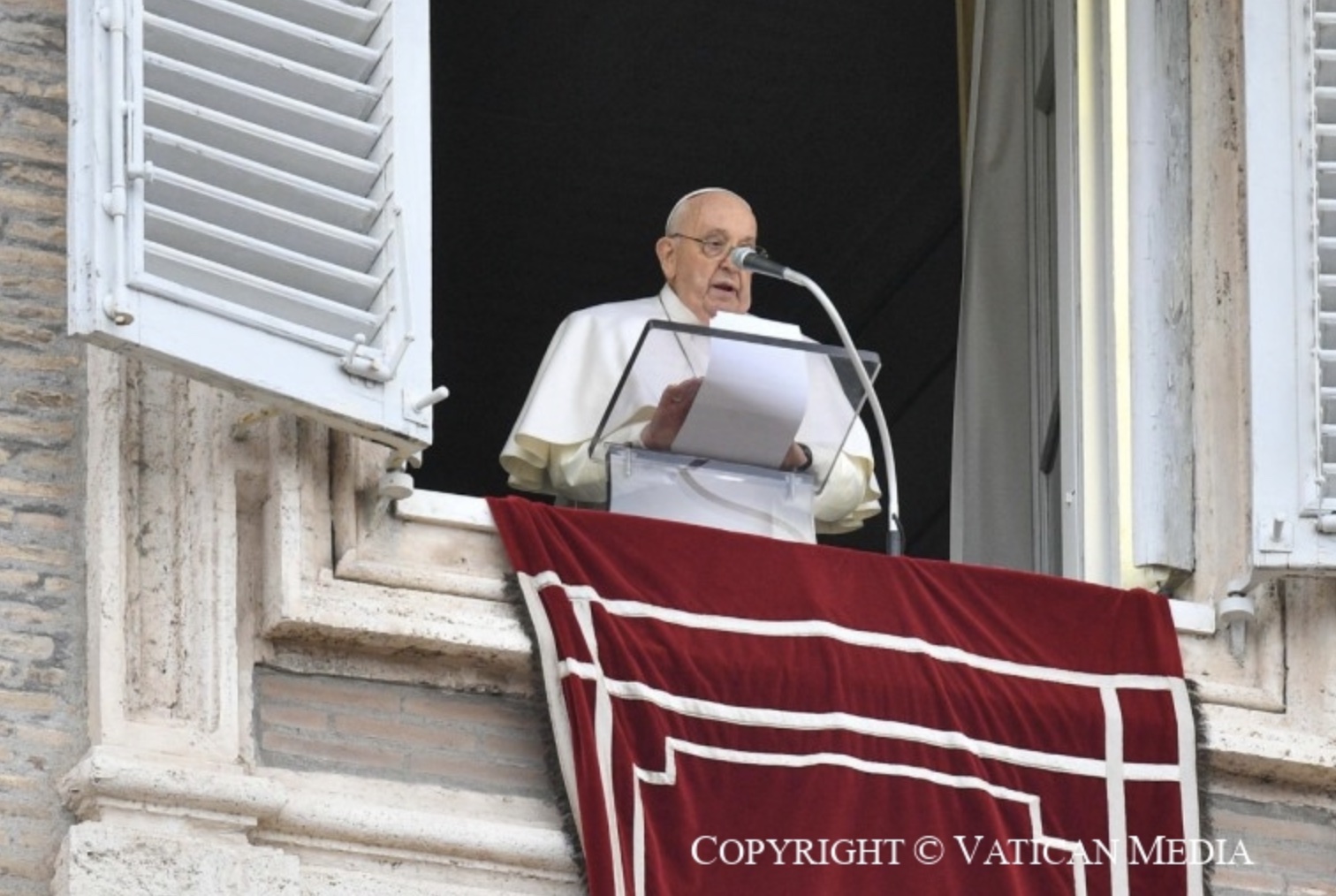Le pape François lors de l’audience générale du Dimanche 3 mars 2024 © Vatican Media