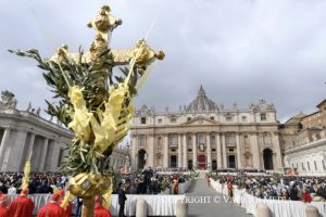 Dimanche des Rmeaux sur la Place Saint-Pierre © Vatican Media