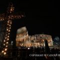 Le chemin de croix au Colisée le 7 avril 2023 © Vatican Media