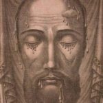 Une représentation de l’image de la Sainte Face