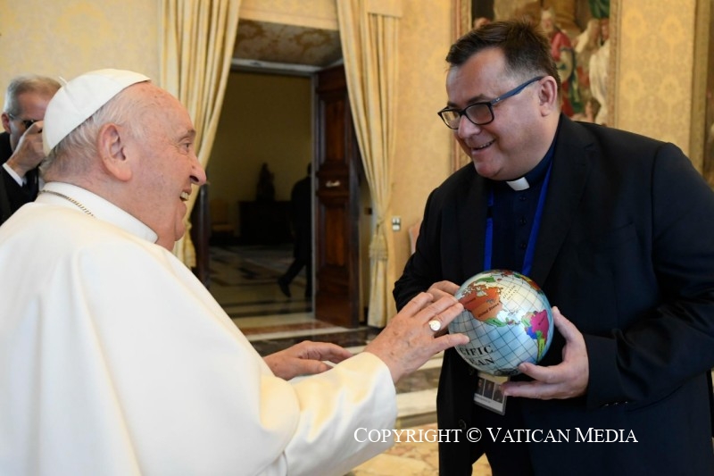 Discours du pape aux directeurs nationaux des Œuvres pontificales missionnaires 25 mai 2024 © Vatican Media