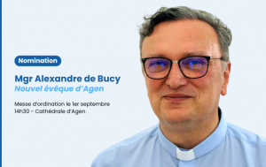 Mgr Alexandre de Bucy sera ordonné évêque le 1er septembre prochain © catholique78.fr