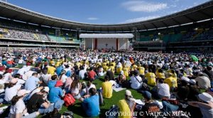 Célébration de la messe de la Vigile de la Pentecôte, Vérone, 18 mai 2024 © Vatican Media