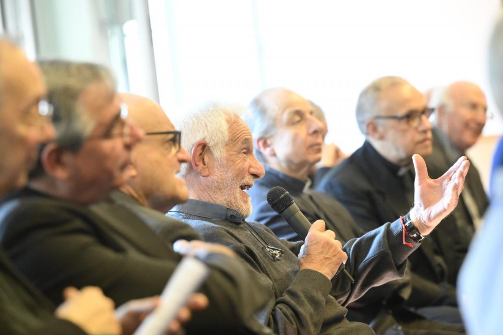 Rencontre avec les prêtres romains à Saint-Joseph, 14 mai 2024 (Rome/Trionfale) © 
Vatican Media