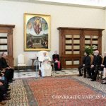 Discours du pape aux membres de la Commission internationale sur l'apostolat de l'éducation jésuite, 24 mai 2024 © Vatican Media