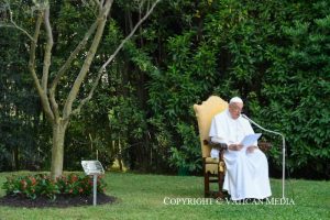 Moment de prière à l'occasion du 10e anniversaire de l'invocation pour la paix en Terre Sainte © Vatican Media