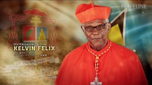 Le cardinal Kelvin Edward Felix a été le premier cardinal des Caraïbes © facebook.com/universalpeacefederation.uk