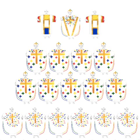 Création des ornements liturgiques pour les archevêques, évêques, prêtres et diacres © jeancharlesdecastelbajac.com