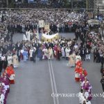 Solennité du Corps et du Sang du Christ - Messe, procession et bénédiction eucharistique, 2 juin 2024 © Vatican Media