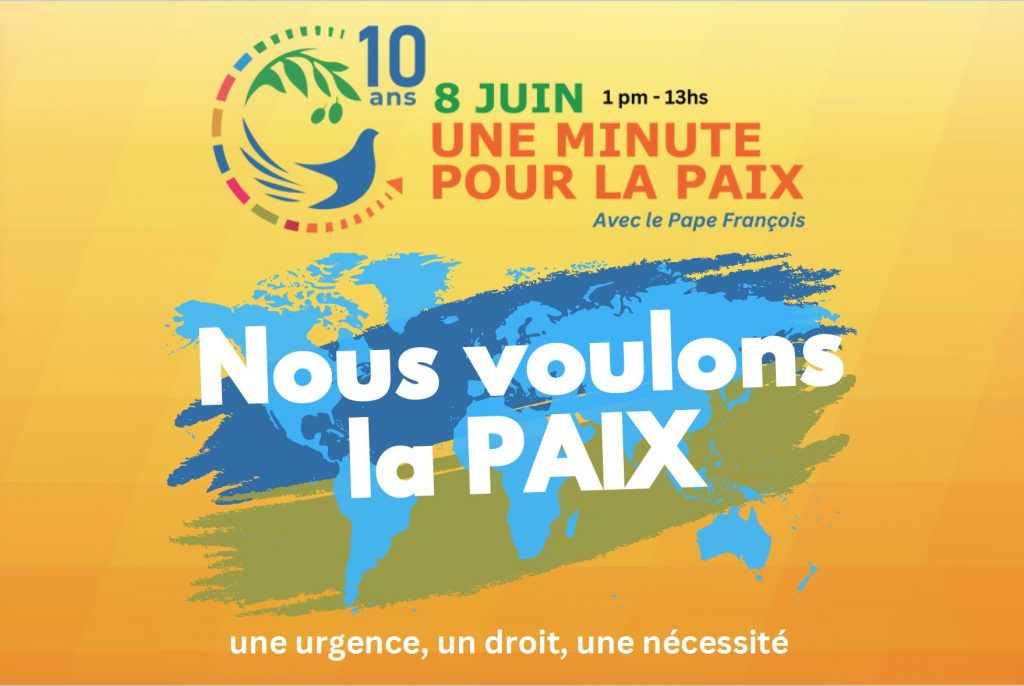 Une minute pour la paix