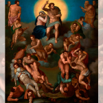 Il s'agit de la seule peinture sur toile connue de l'artiste, qui représente le Jugement dernier dans la chapelle Sixtine © José Manuel Del Río