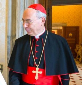 En cas de conclave, c’est le protodiacre Dominique Mamberti qui aura le privilège d’annoncer le nom du nouveau pape : « Habemus papam.. » © vatican.va