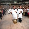 Près de 60 000 personnes ont assisté au Congrès eucharistique national à Indianapolis du 17 au 21 juillet 2024 © catholicnewsagency.com /Jeffrey Bruno